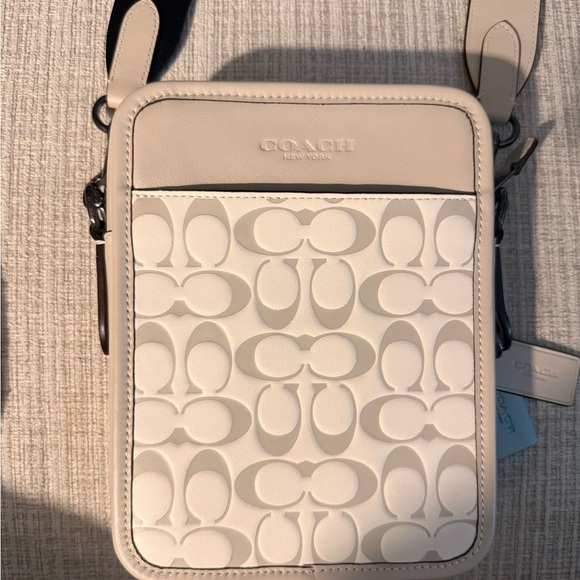 Coach Handbags - Coach Signature Debossed Leather Crossbody